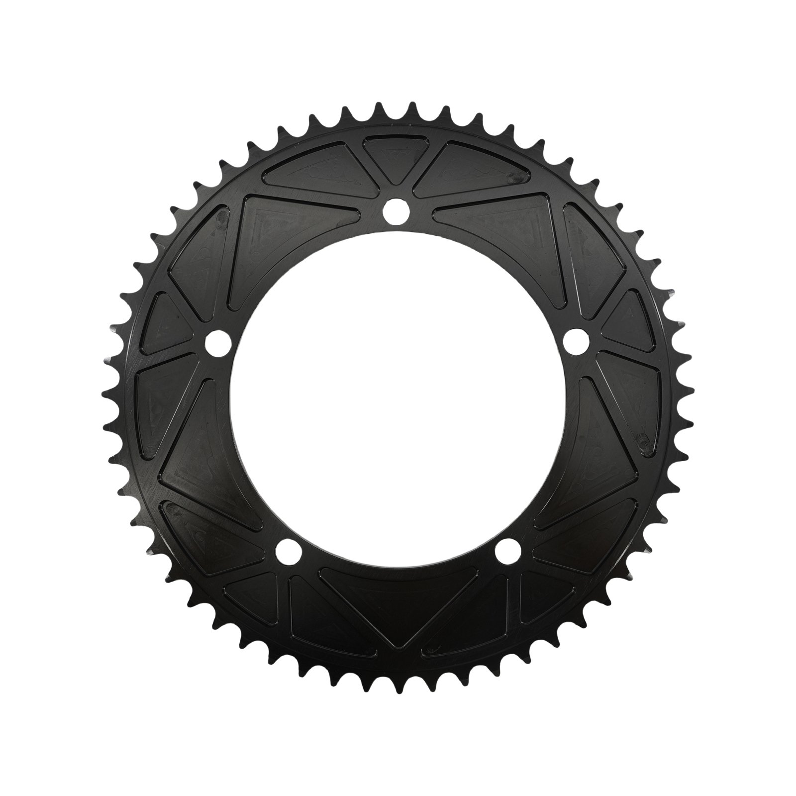 Stone 144BCD Round Chainring 42T-70T for Fixed Gear Track Bike Fixie Single Speed Bicycle 5-Bolt 1/2" x 1/8" Chain 7075 Aluminum Chainwheel