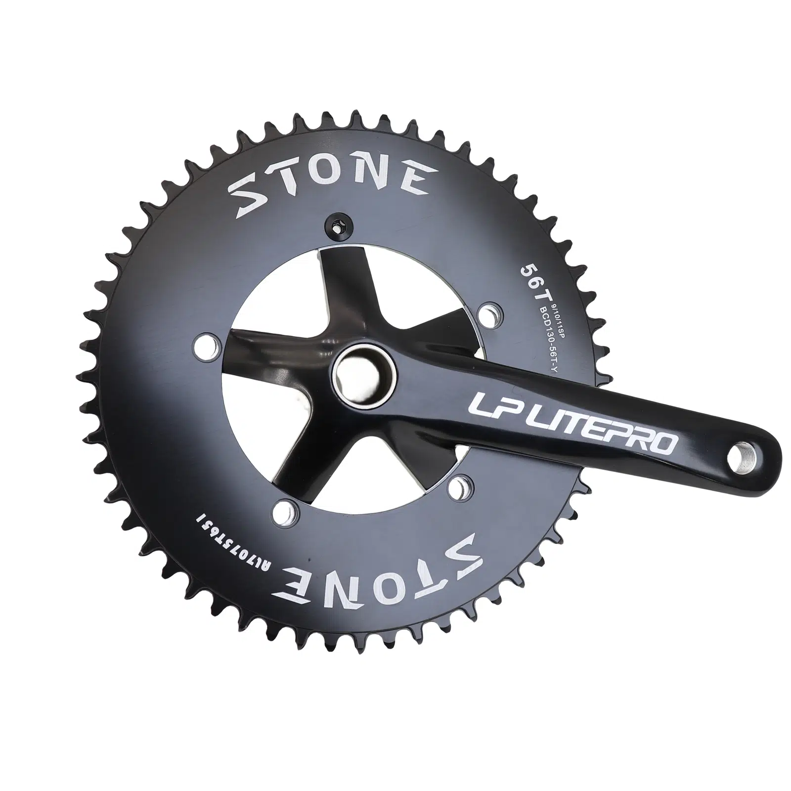 Stone 130BCD ラウンドチェーンリング シマノ 5700 6700 Sram レッド