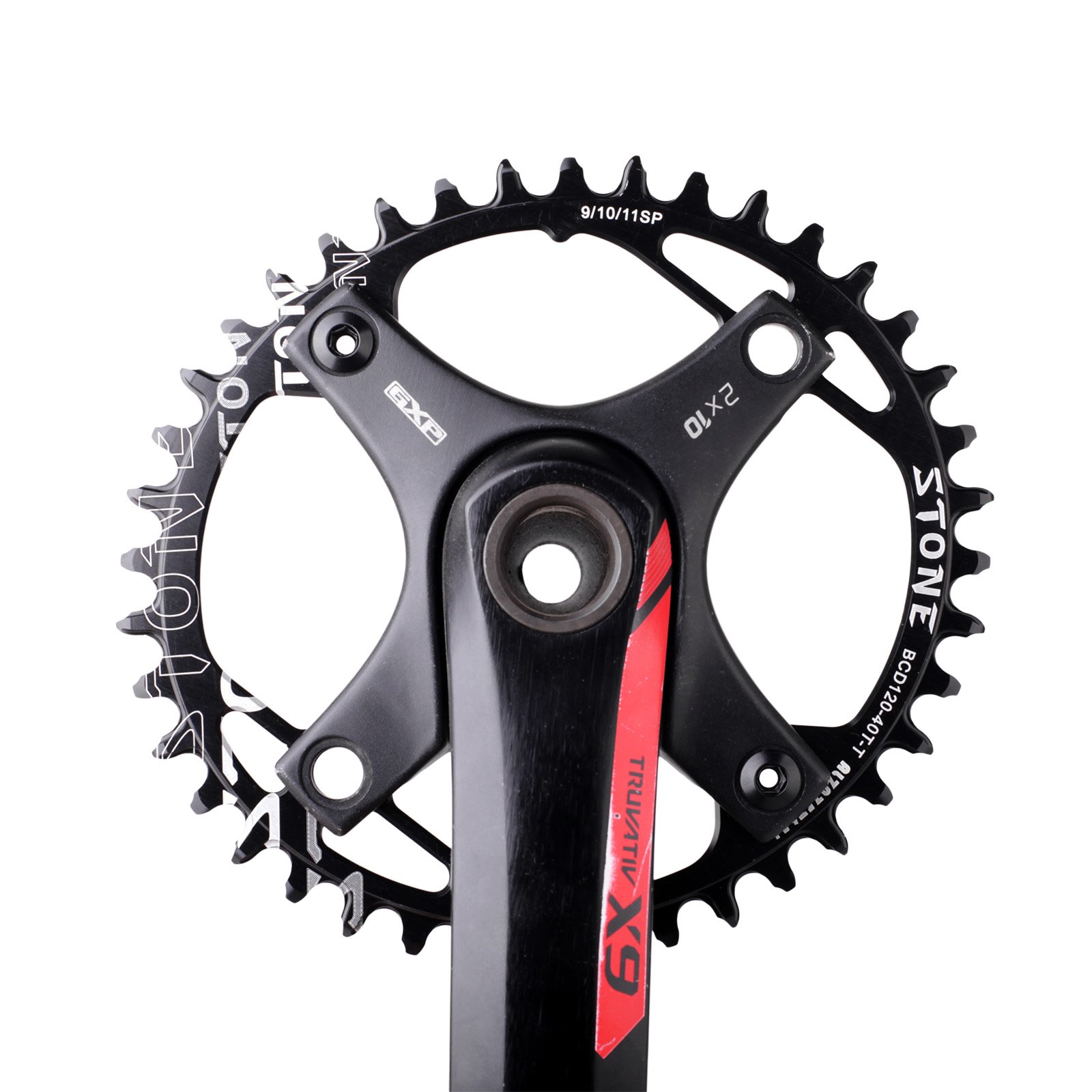 Stone Chainring Oval 120BCD 36 38 40T 44 46T 48T road Bike MTB ChainWheel Tooth Plate for sram X9 XX