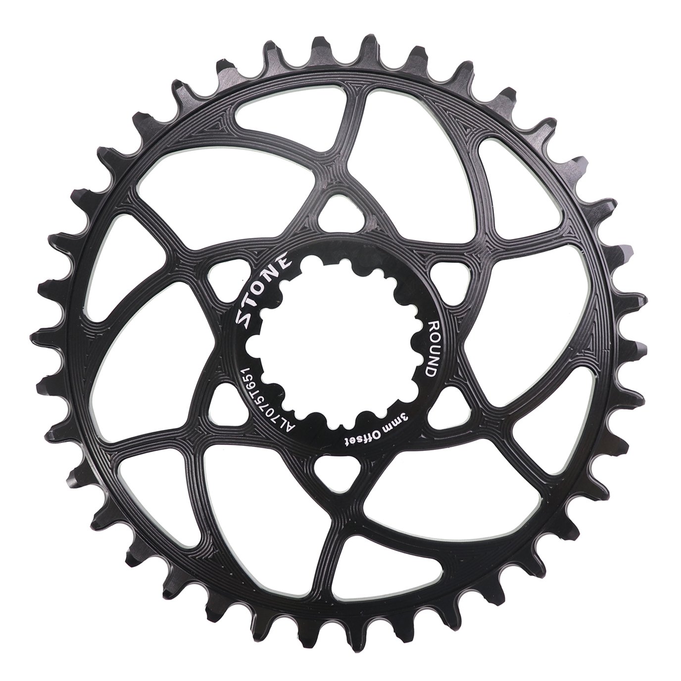 Stone 3mm offset GXP Chainring Round - Stone Chainrings – The World’s ...