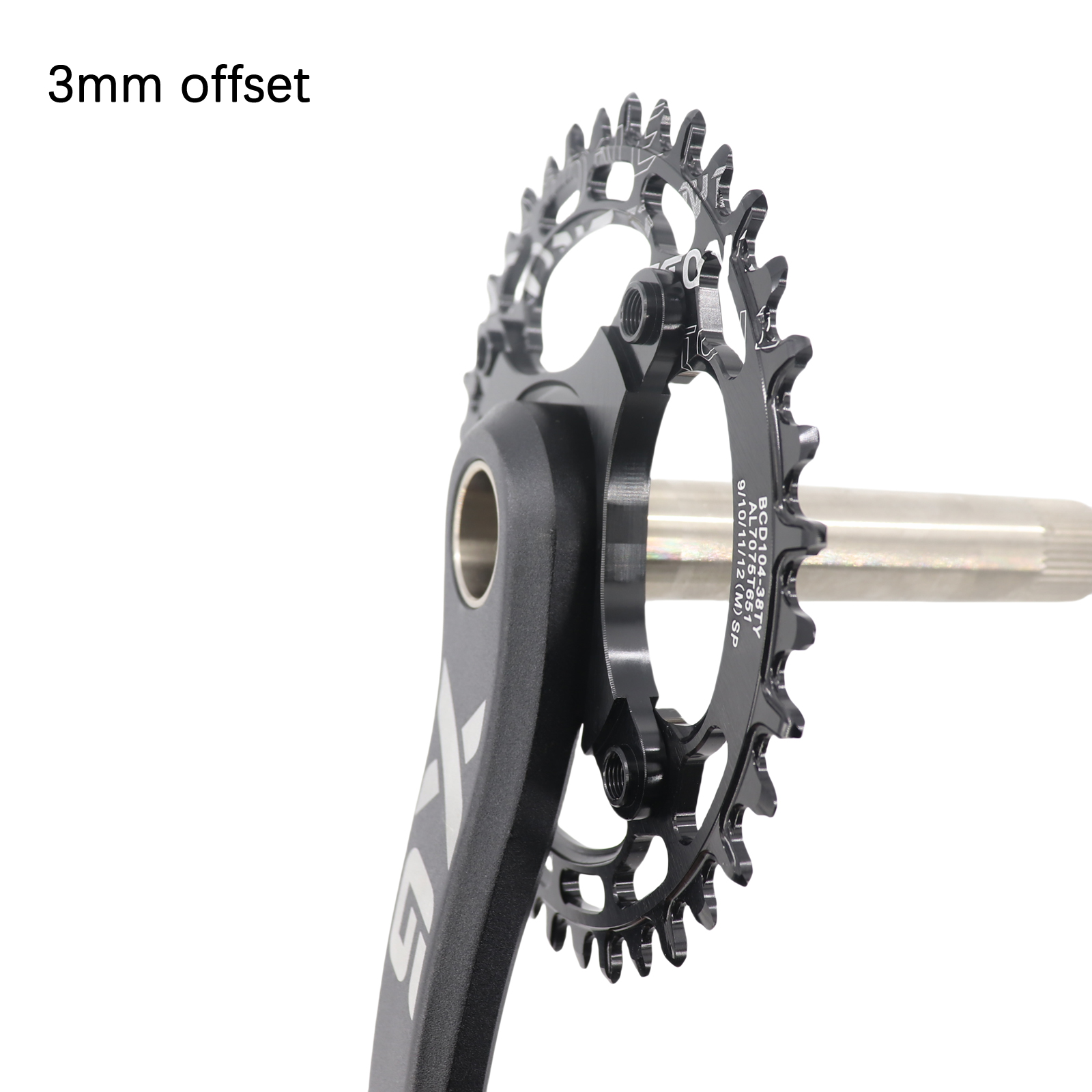 Stone Chainring Spider 0mm Offset GXP to 104BCD for sram