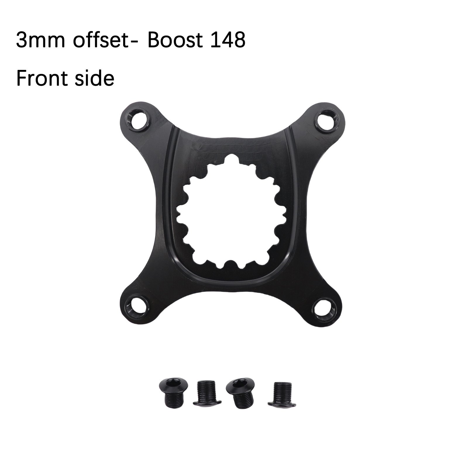 STONE bike chainring spider adapter 104bcd 0mm 3mm 5mm offset convert direct mount for SRAM 3 pins DUB BB30 24 BOOST 148mm X9 XX1 X0 X01 1x Speed