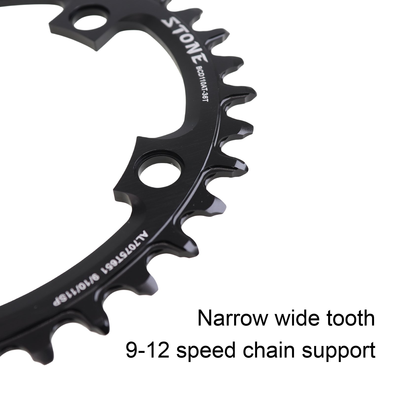Stone Sram Apex用 110BCDチェーンリング オーバル - Stone チェーン 