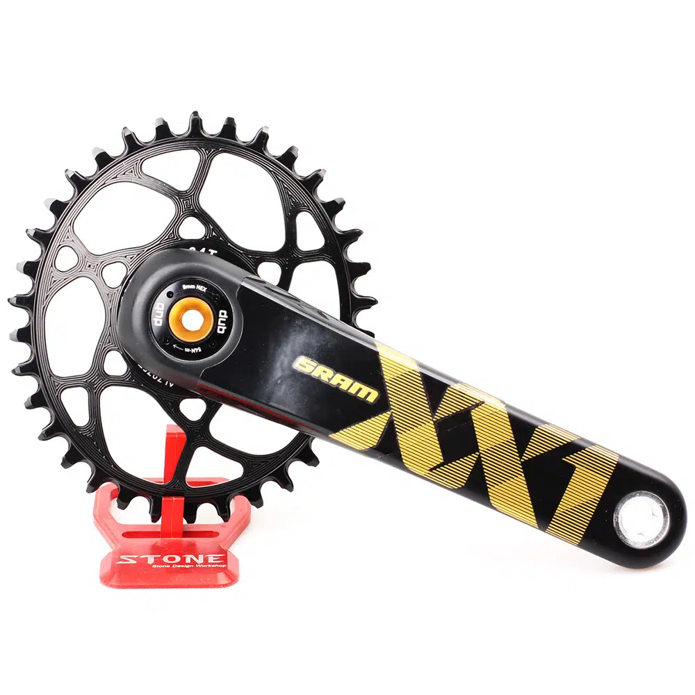 Stone 6mm offset GXP chainring Round - Stone Bike Chainrings
