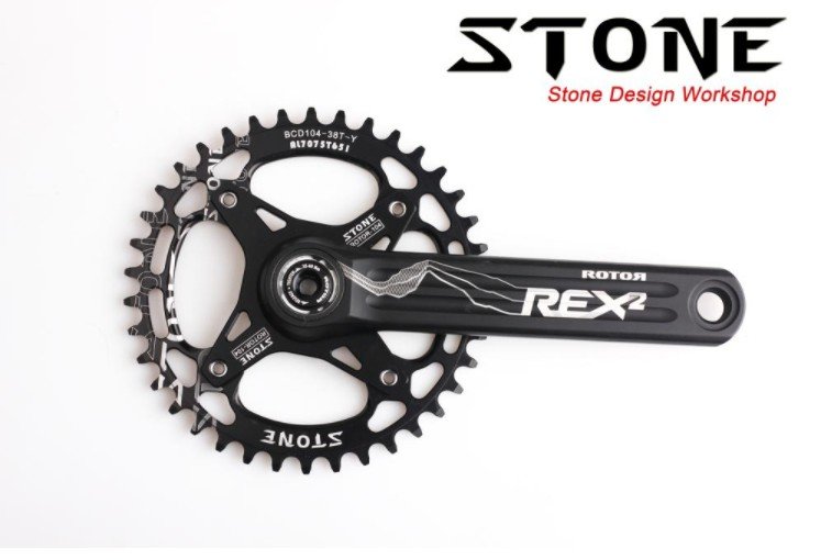 Stone Chainring Adapter Spider 5mm Offset for Rotor 30mm To 104BCD