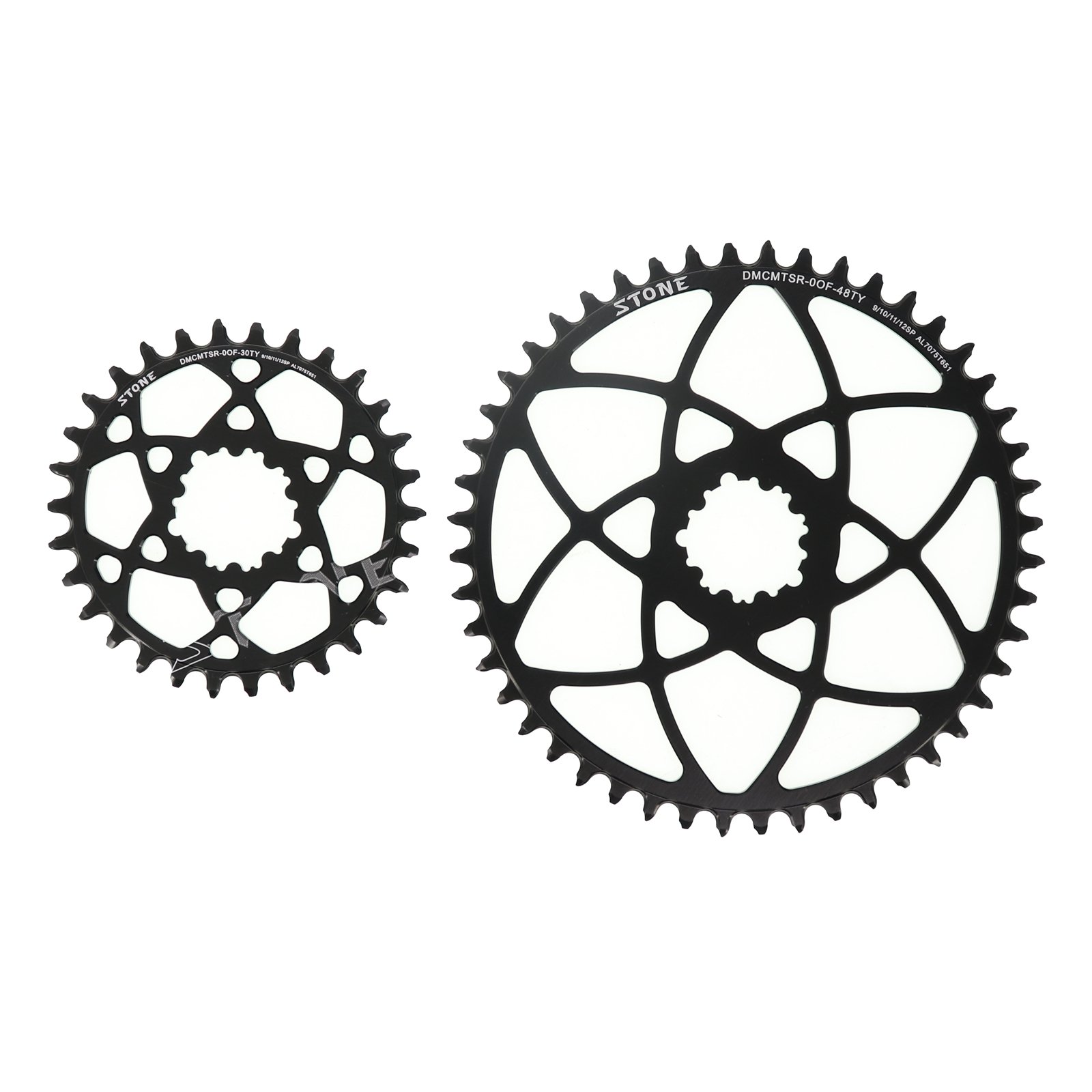 Stone 0mm offset Round Chainring for Sram GXP Direct Mount - Stone ...