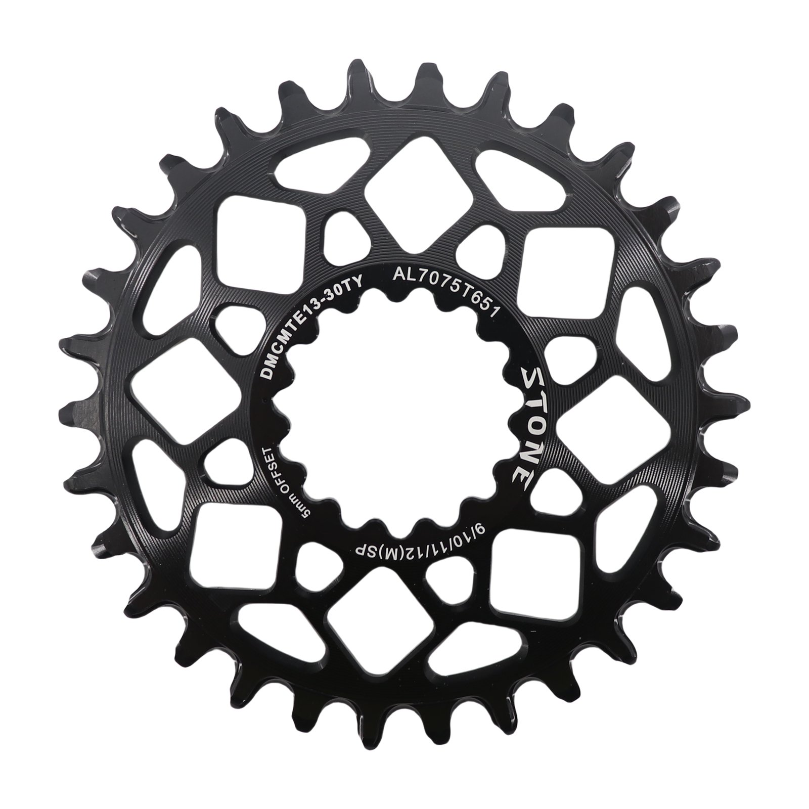 Stone 5mmオフセット バイクチェーンリング E*THIRTEEN E13 RG1 TRS 