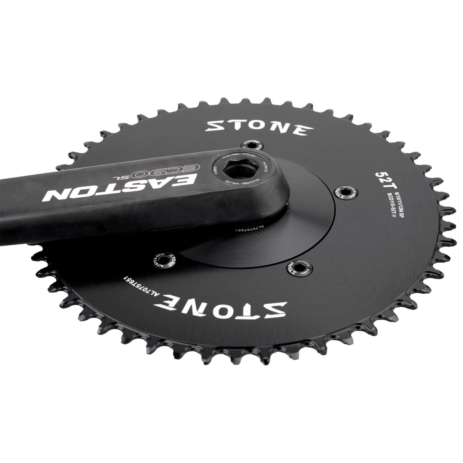 Stone Chainring Adapter Spider for EASTON EC90SL To 110BCD 4 5 Bolts for ELILEE XXE GP3 EC90 4700 5800 6800 R7000 R8000 R9100 R7100 R8100 R9200