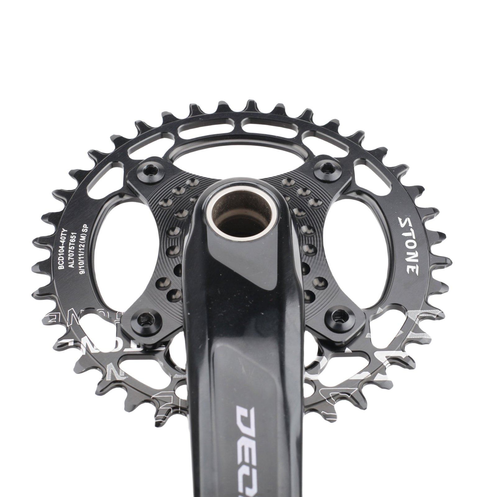 thumbnail image 2 of Stone Chainring Adapter Spider For Shimano To 104BCD Direct Mount Converter 3mm 6mm Offset M6100 M7100 M7120 M8100 M8120 M9100 - Stone Bike Chainrings 2 of 11