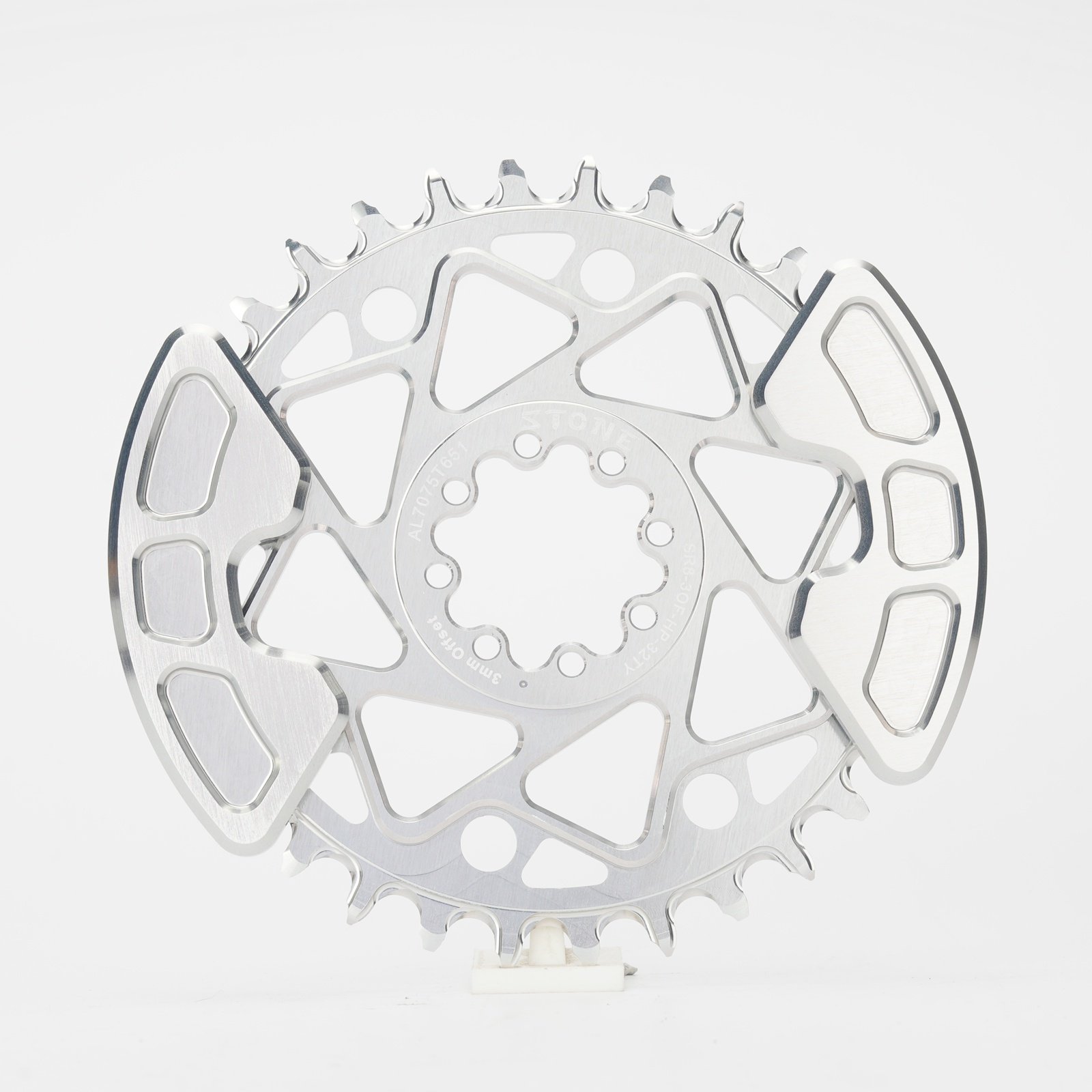 STONE 8-Bolt Direct Mount Chainring with Removable Bash Guard t-type axs flattop for sram 12s chain 30 32 34 36 38 40T 3mm offset 13 STONE 8-Bolt Direct Mount Chainring with Removable Bash Guard t-type axs flattop for sram 12s chain 30 32 34 36 38 40T 3mm offset