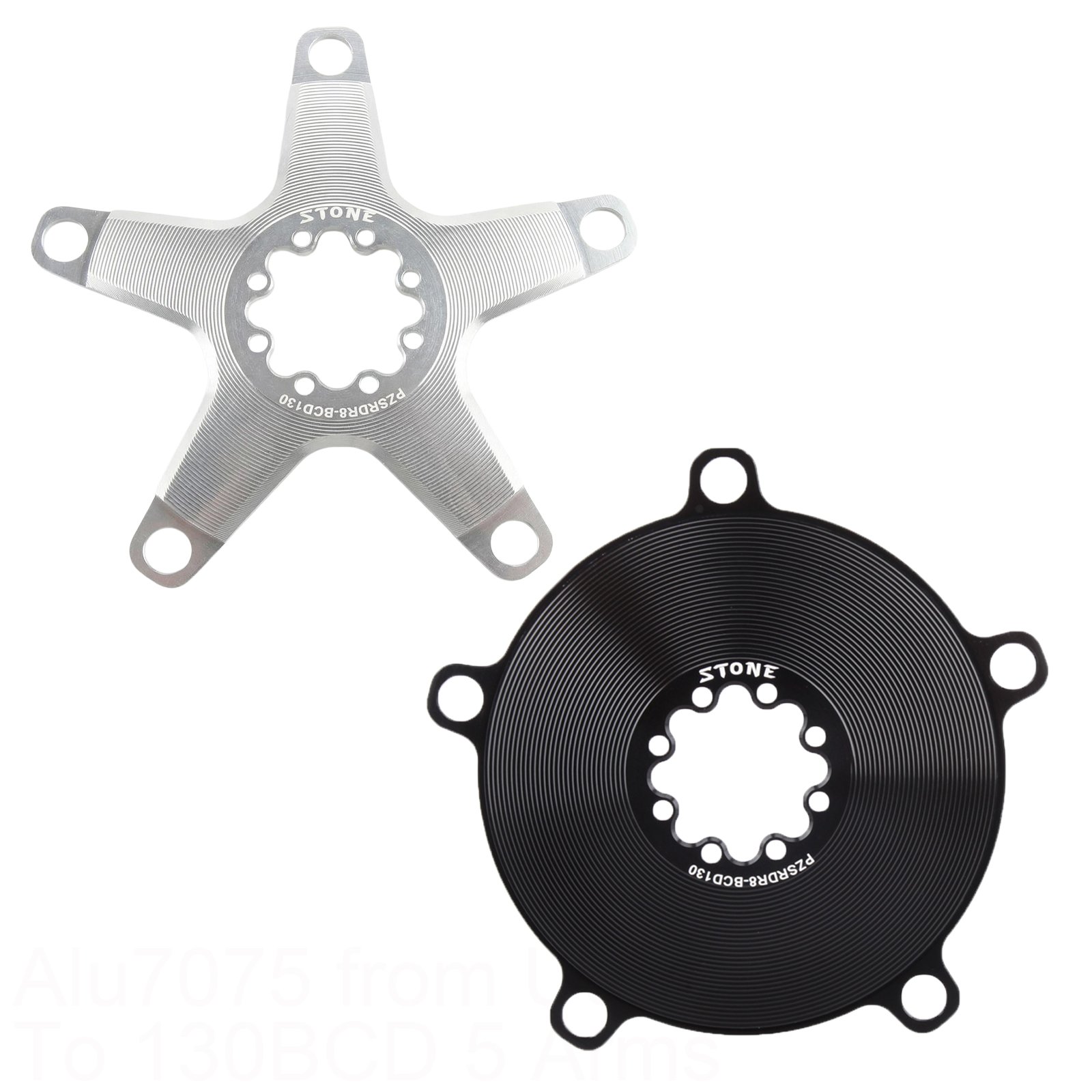 Stone チェーンリングアダプターコンバーター スパイダー 130 BCD Sram 