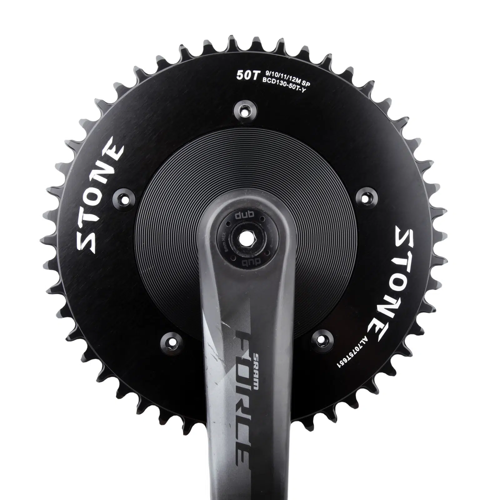Stone チェーンリングアダプターコンバーター スパイダー 130 BCD Sram