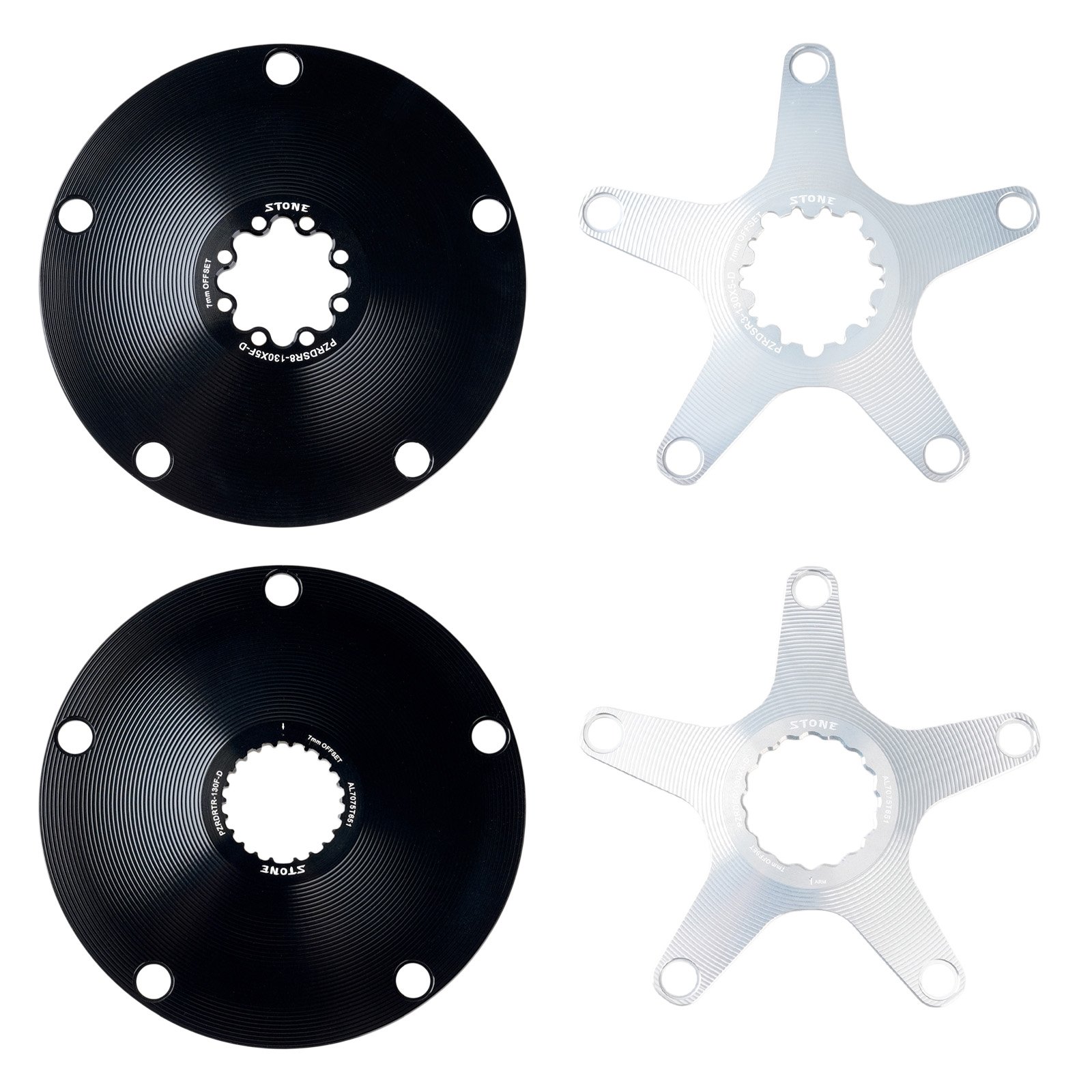 STONE bike chainring spider 1x 130bcd for crankset 3 pins 8 pins EC90 XXE GP3 kapic aldhu vegast for sram for rotor for easton direct mount axs flattop FORCE RED