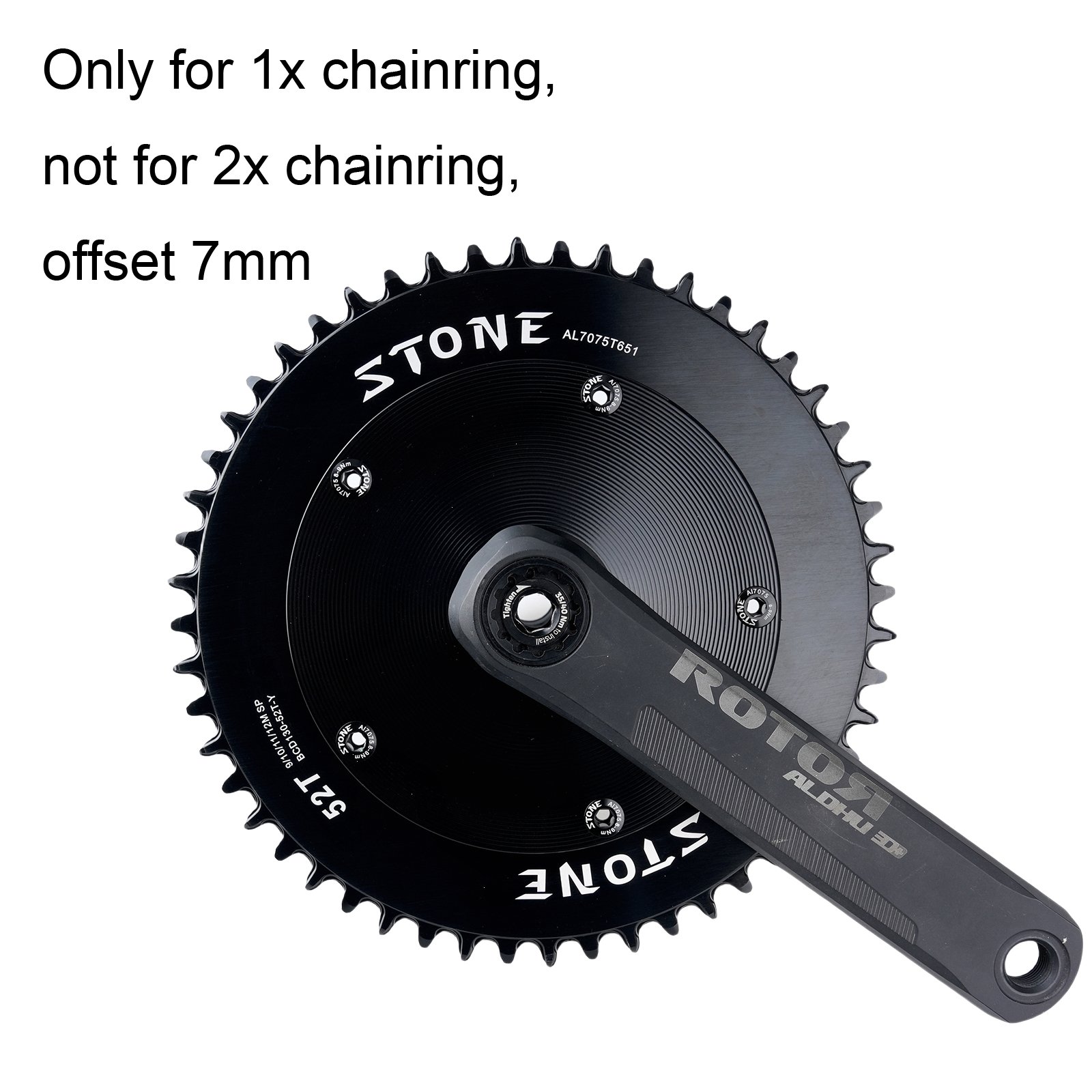 STONE bike chainring spider 1x 130bcd for crankset 3 pins 8 pins EC90 XXE GP3 kapic aldhu vegast for sram for rotor for easton direct mount axs flattop FORCE RED