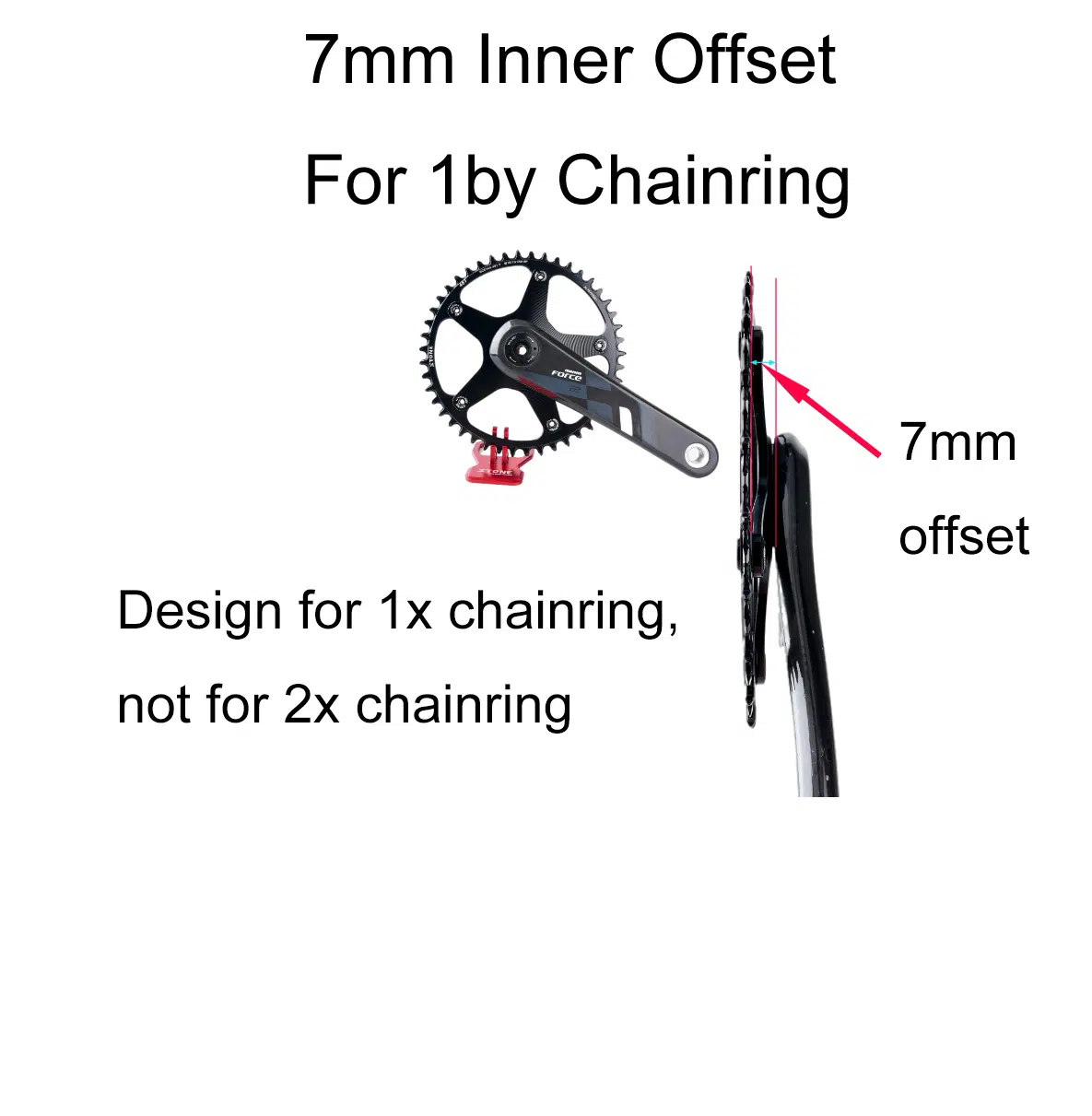 STONE bike chainring spider 130bcd for crankset 3 pins 8 pins EC90 XXE GP3 kapic aldhu vegast for sram for rotor for easton direct mount axs flattop FORCE RED