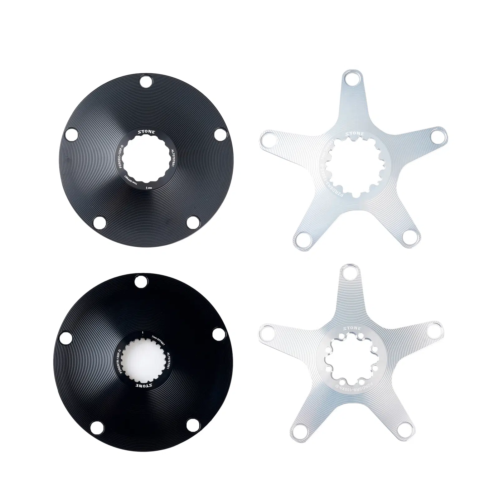 STONE bike chainring spider 1x 130bcd for crankset 3 pins 8 pins