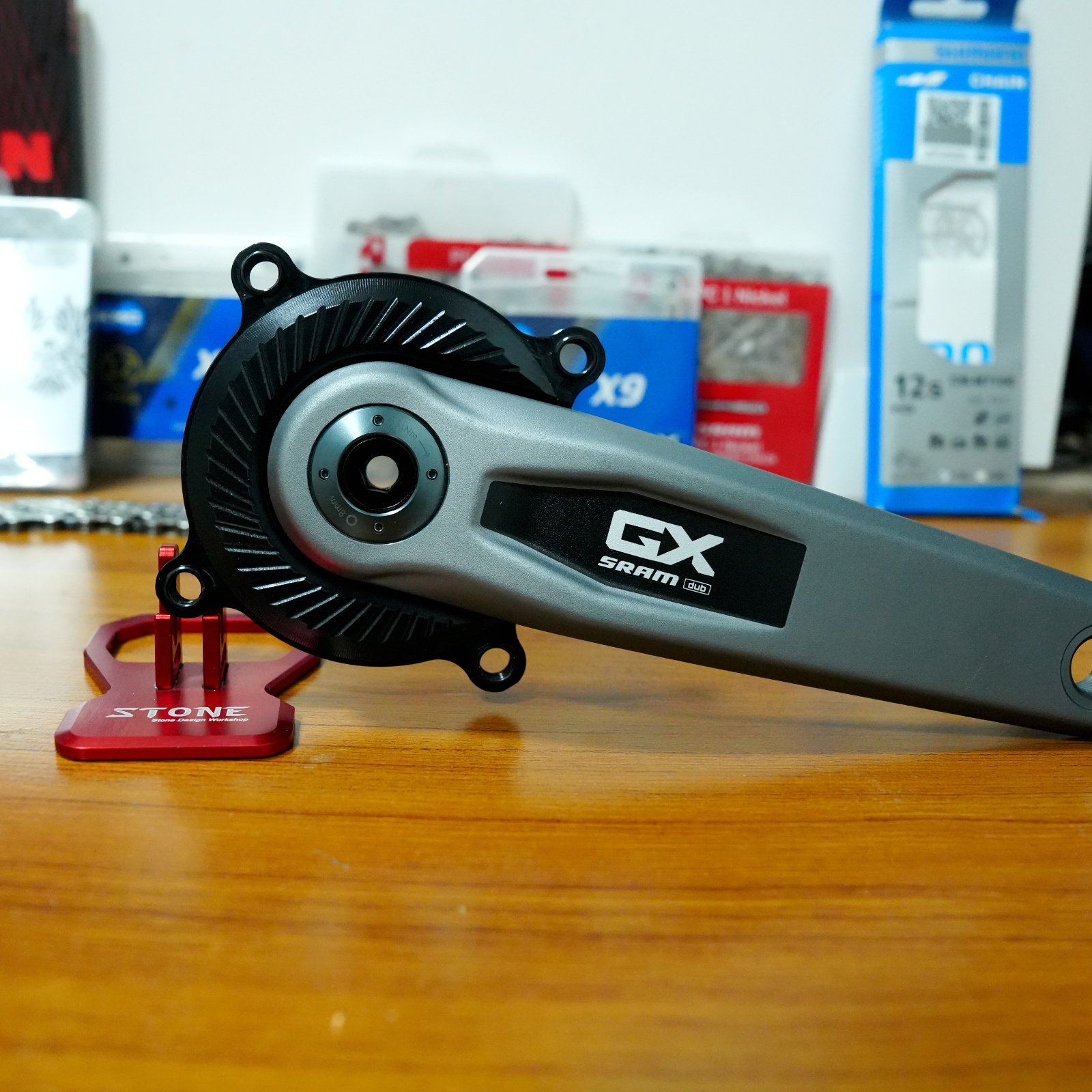 Corona Stretta Larga 34T-40T Con Adattatore Spider 104BCD Per Motori Bafang M500/M600/M620 (36T + Adattatore)