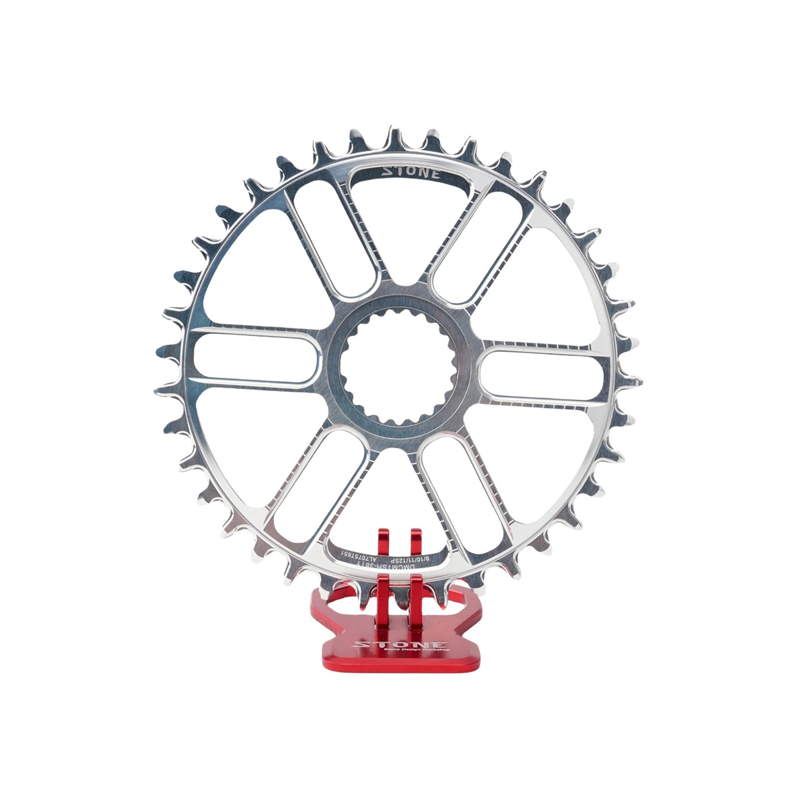 thumbnail image 2 of Stone Chainring Adapter Spider For Shimano To 104BCD Direct Mount Converter 3mm 6mm Offset M6100 M7100 M7120 M8100 M8120 M9100 - Stone Bike Chainrings 2 of 11