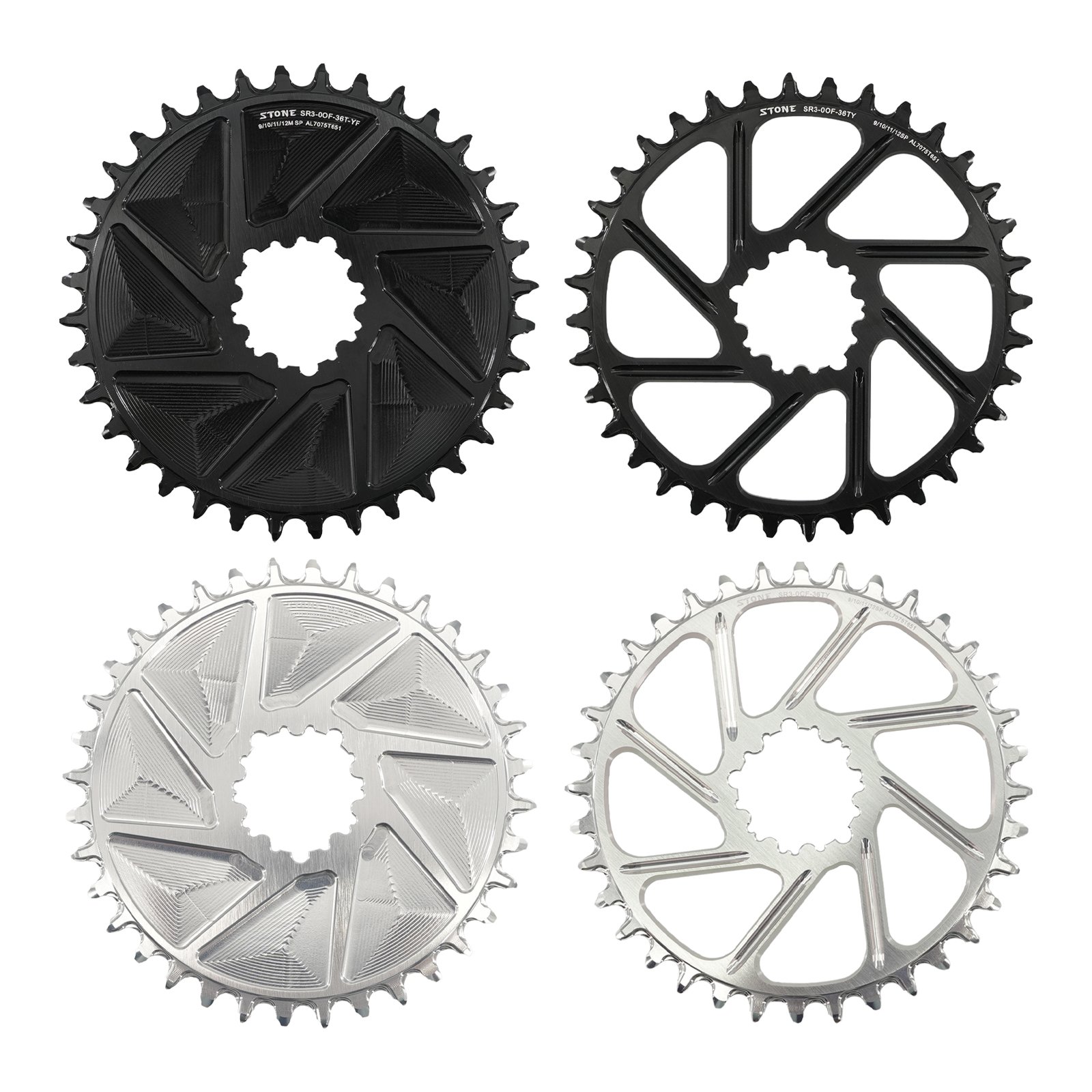 Stone Chainring Round 0mm Offset Direct Mount for Sram X9 X0 XX1 X1 30t ...