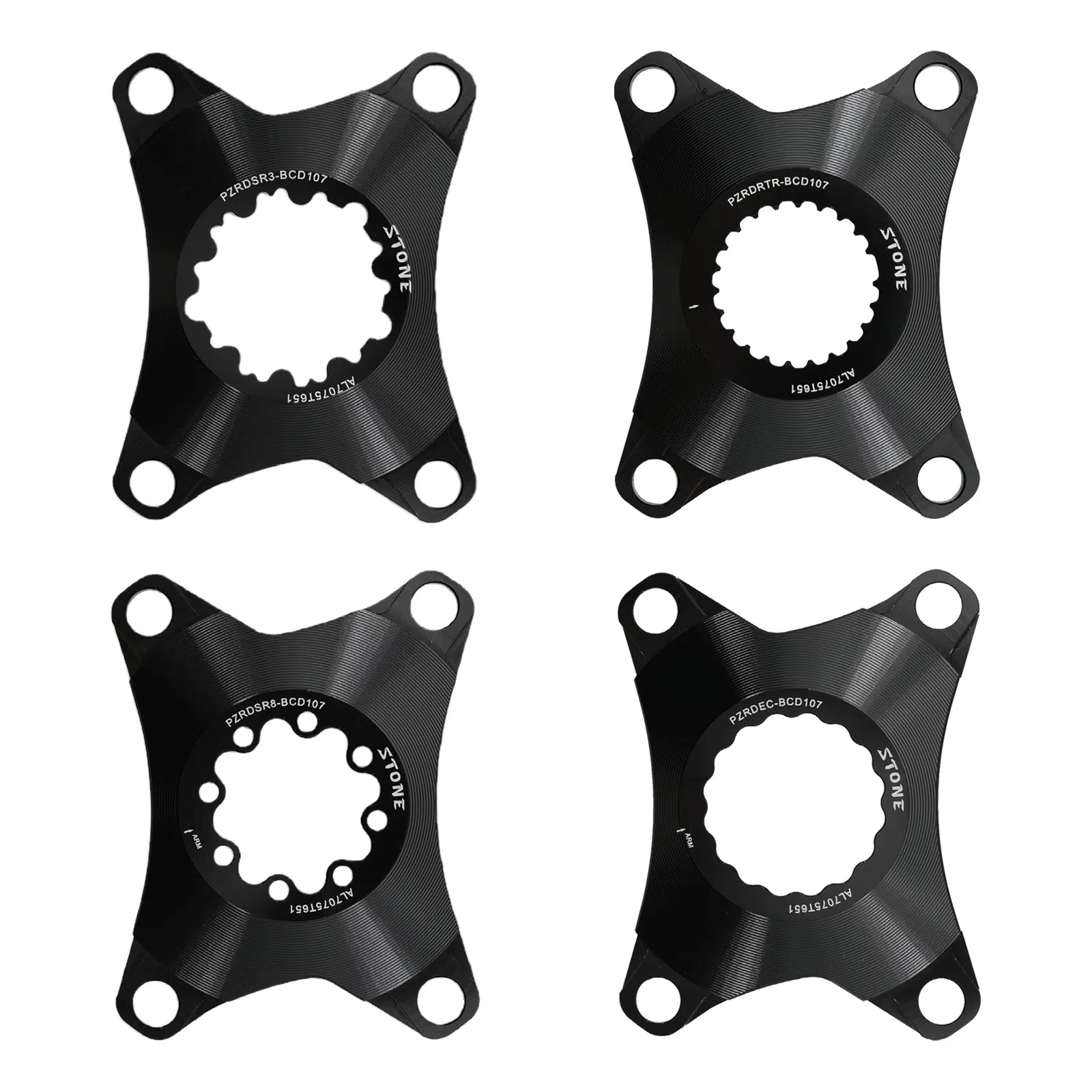 STONE chainring spider for 107BCD double chainring FORCE RIVAL axs