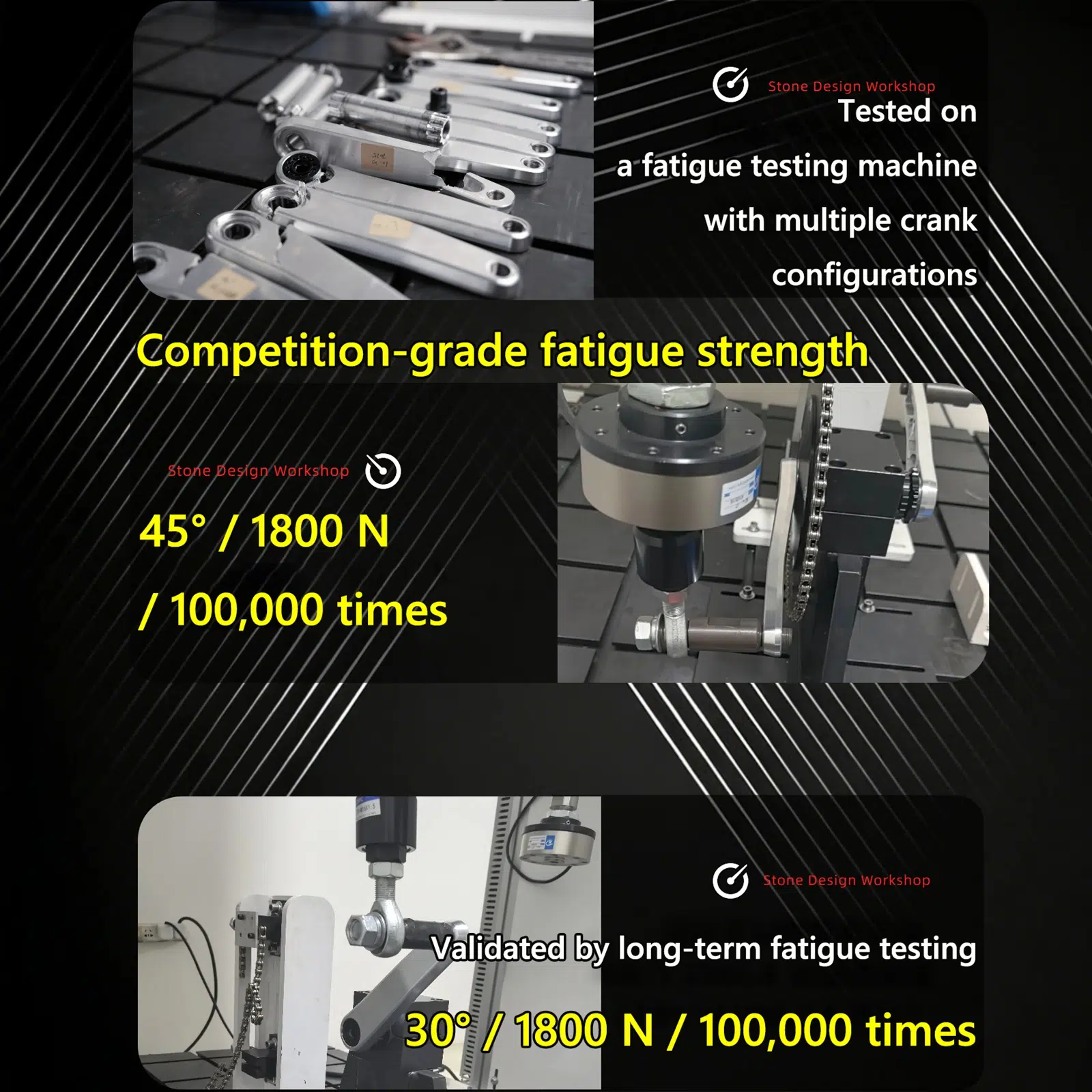 Stone MTB Bike Crankset 28.99mm DUB 8 Bolts Pins Alu 7050-T7451 150 155 160 165 170 175mm Crank for AXS T-type flattop XX1 29mm bike STONEDW XPLR 12s 13s