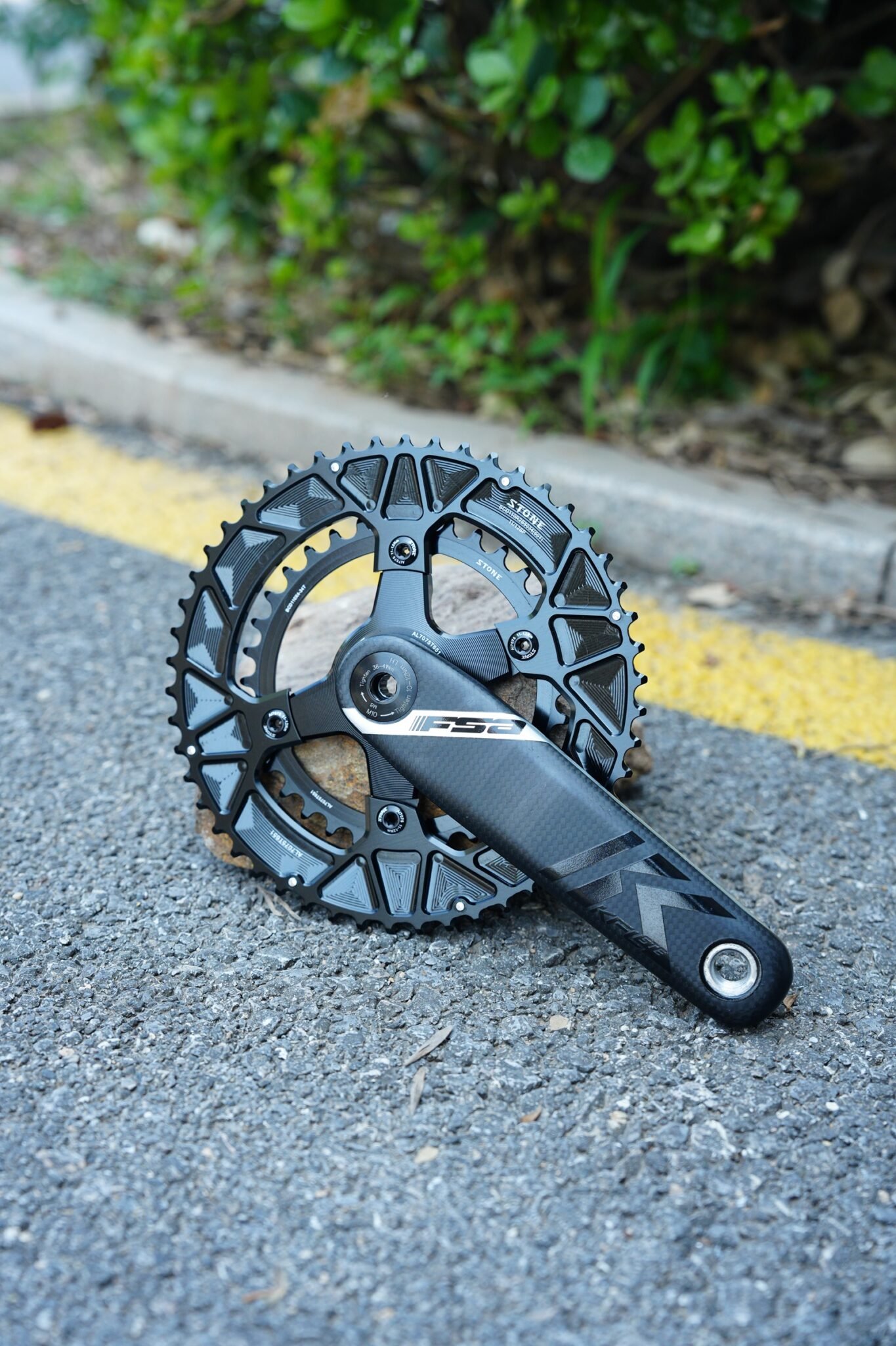 STONE road bike chainring spider 110bcd for FSA gravel bike 4 5 arms Compatible with Single Chainring and Double Chainring Setups K-FORCE SL-K 16 STONE road bike chainring spider 110bcd for FSA gravel bike 4 5 arms Compatible with Single Chainring and Double Chainring Setups K-FORCE SL-K