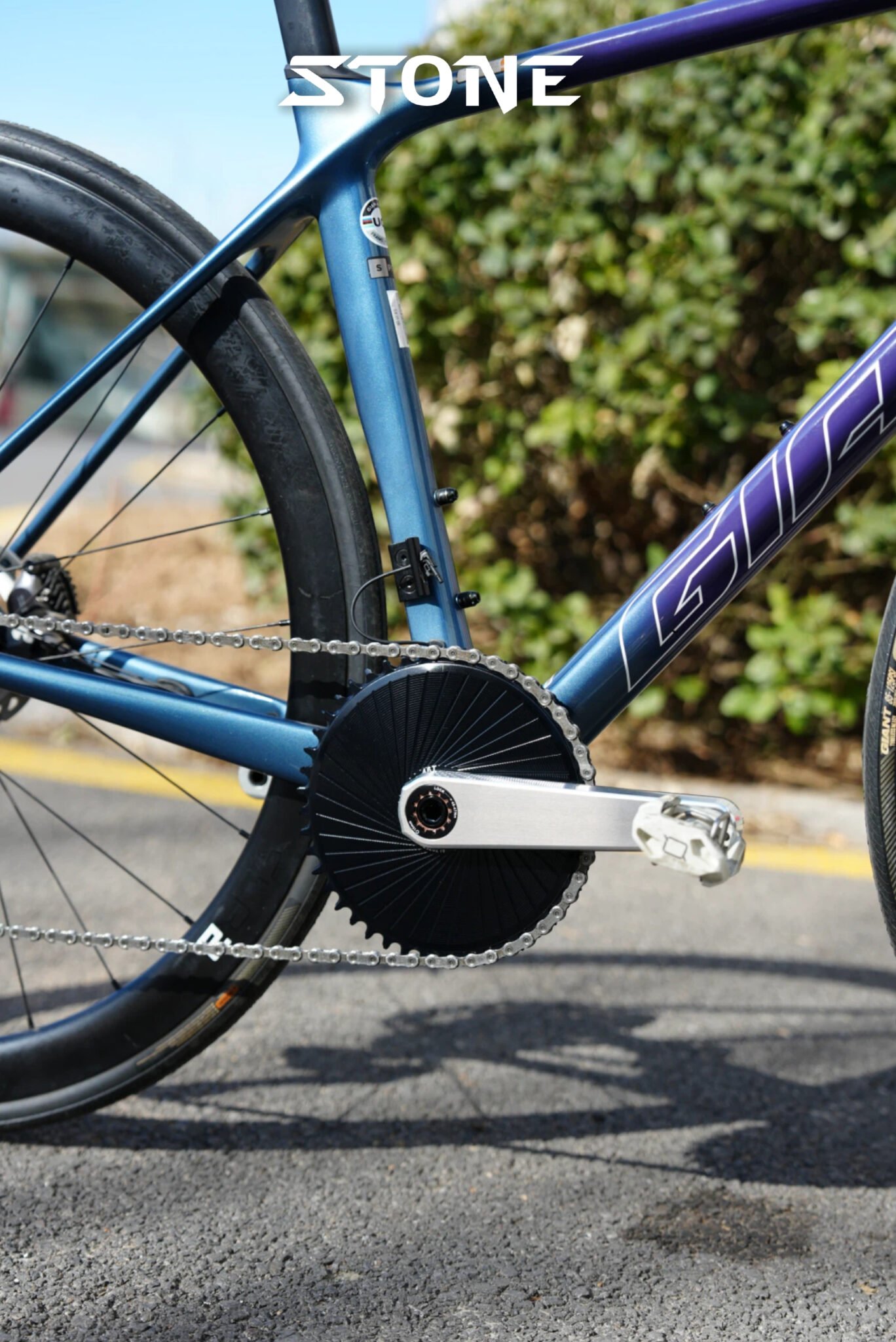 STONE Road Bike 3-Bolt Crankset | CNC Aluminum Racing Crank Arms | 7075 / 7050 Alloy | 155–175mm DUB 29mm FC-RD003 gravel bike